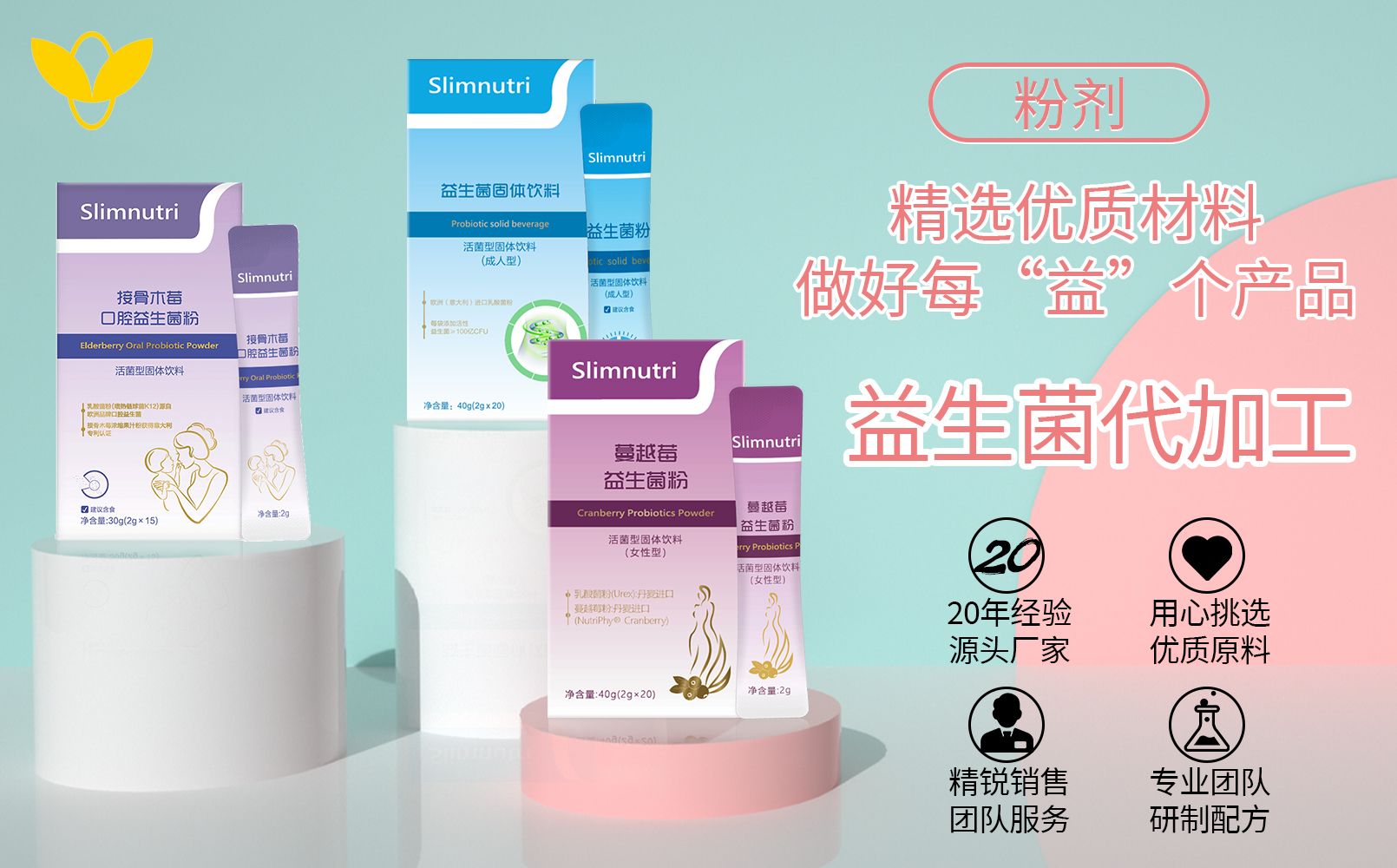 益生(shēng)菌益生(shēng)元加工(gōng)生(shēng)産的(de)關鍵問(wèn)題